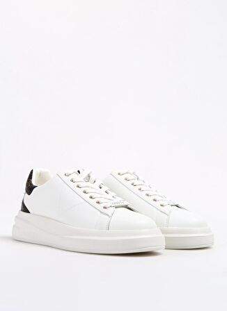 Guess Beyaz - Kahverengi Erkek Sneaker ELBA