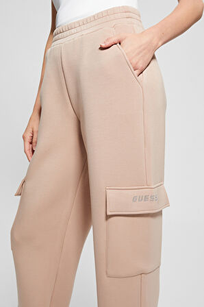 Kadın Kargo Eşofman Altı - Vizon | L