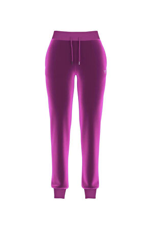 Guess Kadın  Mor Couhtre  Aktif Regular Fit Eşofman Altı