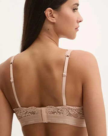 Guess Jane Padded Logo Yazı Detaylı Sütyen