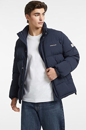 Erkek Regular Şişme Mont - Lacivert | S