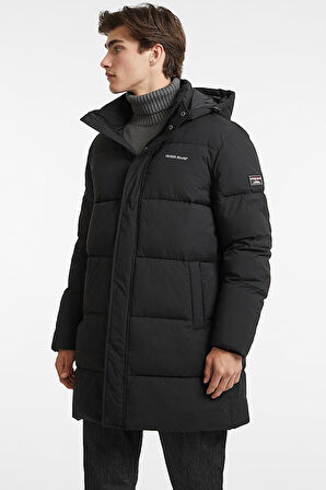 Erkek GJ MID Orta Boy Şişme Mont - Siyah  | M