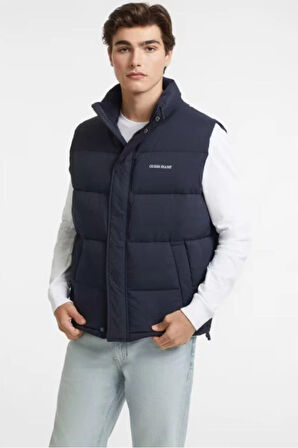 Guess  Erkek Lacivert Yelek M4BN47WGII2-A71W