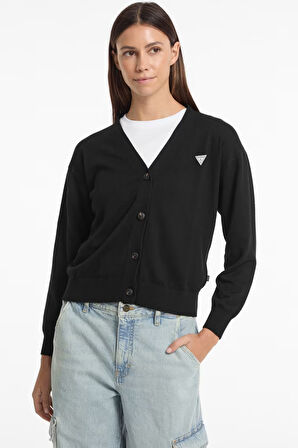 Gj Ls  Kadın Ipek Karışımlı Triko Hırka | S