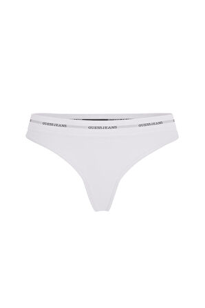Kadın GJ Thong Accessories Külot - Beyaz | L