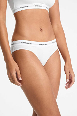 Kadın Gj Brezilya Slip - Beyaz | XL
