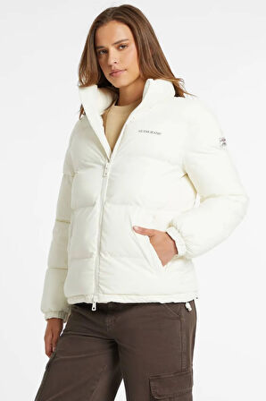 Guess Kadın Mont-W4BL21WGII2Krem