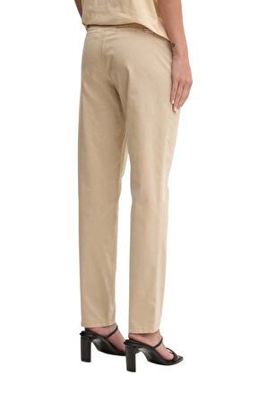 Kadın GJ Slim Fit Pantolon - Bej | 25/31