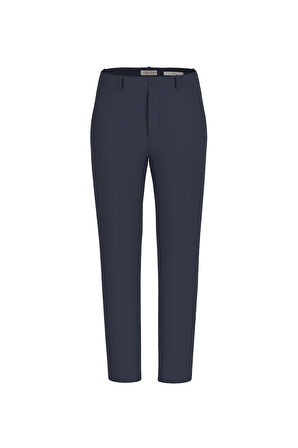 Kadın GJ Slim Fit Pantolon - Lacivert | 28/31