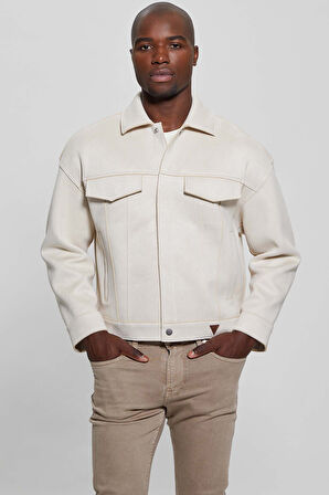 Erkek BALDWIN FAUX Mont - Bej | XL