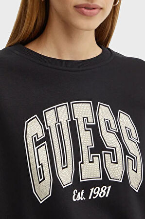 Guess Bayan Sweat W4BQ10 KBY51 JBLK