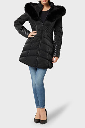 Guess Kadın Mont W4BL61 WGLZ0 JBLK