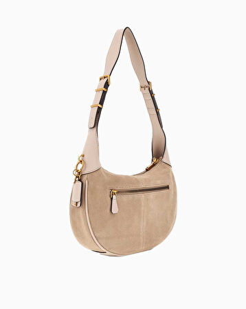 Guess Malva Hobo Monogram Sırt Çantası