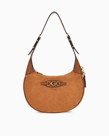 Guess Malva Hobo Monogram Sırt Çantası