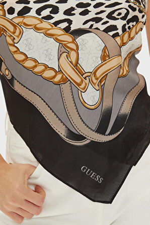 Guess Bayan Şal AW5226 SIL30 BLA