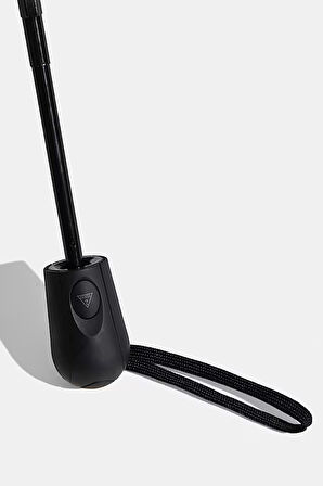 Kadın 4G Logo Monogram Desenli Otomatik Katlanır Şemsiye - Antrasit | undefined