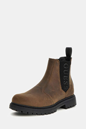 Erkek SIDNEY BEATLES Hakiki Deri Bot - Kahve  | 44