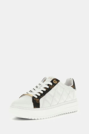 Guess Kadın Beyaz Dattice Kapitone Sneaker