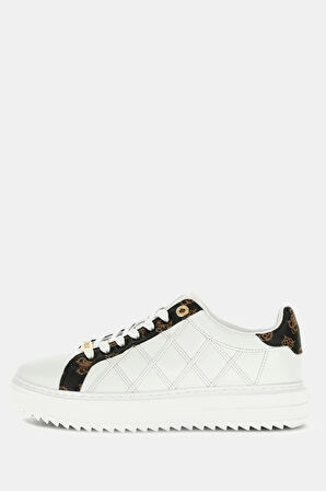 Guess Kadın Beyaz Dattice Kapitone Sneaker