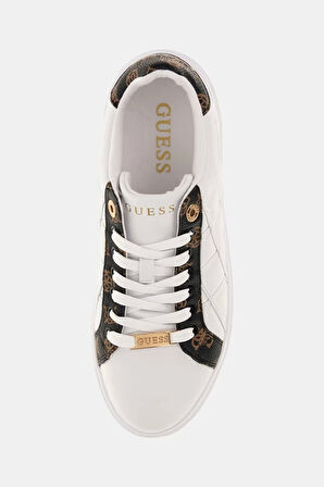 Guess Kadın Beyaz Dattice Kapitone Sneaker