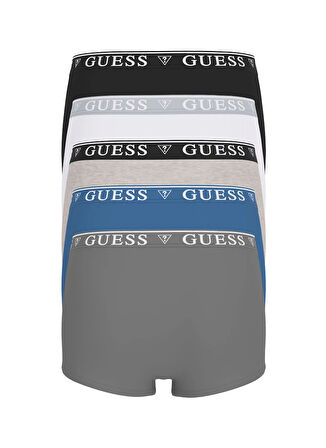 Gri Erkek Desenli Boxer NJFMB BOXER TRUNK 5