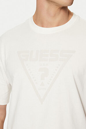 Erkek Azha Cn Over T-Shirt - Beyaz | S