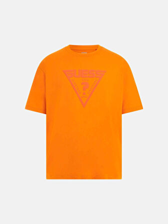 Guess Erkek Turuncu T- Shirt