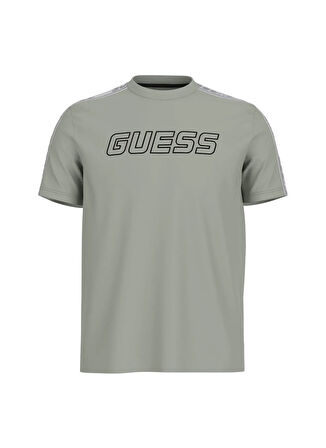 Z4GI18J1314G855 ARLO CN T-SHIRT Yeşil Yuvarlak Yaka Regular Fit Desenli Erkek T-Shirt