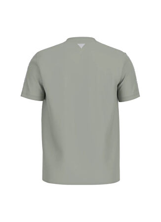 Z4GI18J1314G855 ARLO CN T-SHIRT Yeşil Yuvarlak Yaka Regular Fit Desenli Erkek T-Shirt