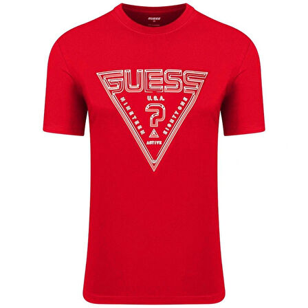 Guess Erkek Kırmızı T- Shirt