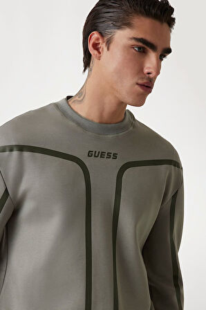 Erkek Falkor Sweatshirt - Yeşil | M