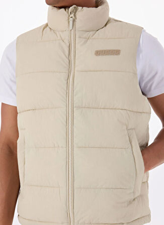 Guess Z5RL00WGTN0G9H6 ROHAN QUILTED VEST Gri Standart Desenli Erkek Yelek