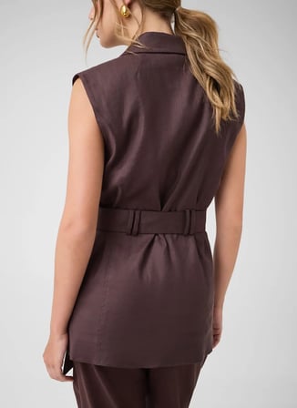 Guess Kahverengi Kadın Yelek W6GN05W1760
