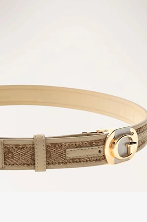 Guess Jessa Ayarlanamaz ve Tek Taraflı H30 Kadın Kahverengi Kemer BW9360P6230-LTL