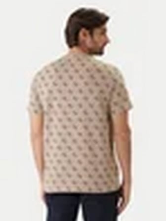Guess M6GP34K3200K3200 Cn Ss Jacquard 4G Kn Erkek Tişört