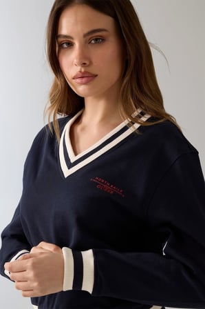 GUESSXNS V-NECK FLEE