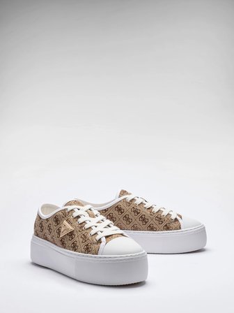Guess Joezi4 Kadın Kahverengi Sneaker FLJJZ4FAL12-BEIBR