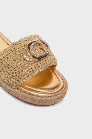 Guess Bayan Terlik FLJKLI FAB03 GOLD