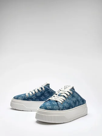 Guess Nudge Kadın Mavi Terlik FLJNDGDEN12-BLUE