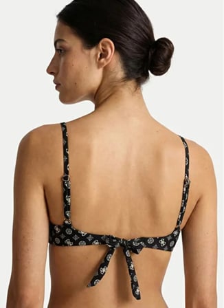 Guess Siyah Kadın Baskılı Bikini Üst E6GJ09MC04R-PMK9