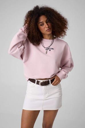 GJ CN CROPPED DROP SHOULDER ST