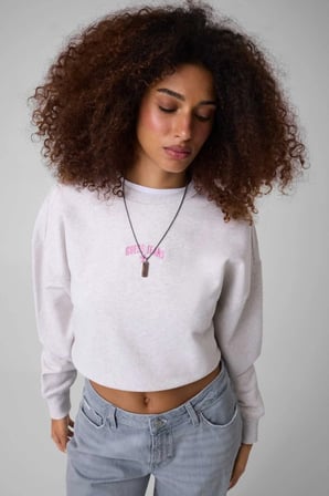 GJ CN CROPPED DROP SHOULDER ST