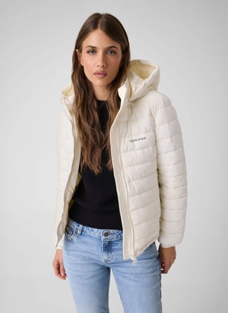 Guess Jeans Ekru Kadın Mont W6YL09W2799-G053