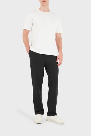 Guess Achille Normal Bel Düz Paça Pantolon Z6YB16W3473 Erkek PANTOLON Z6YB16 W3473 JBLK SİYAH