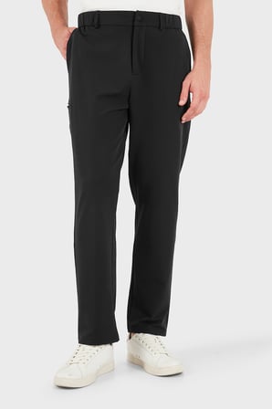 Guess Achille Normal Bel Düz Paça Pantolon Z6YB16W3473 Erkek PANTOLON Z6YB16 W3473 JBLK SİYAH