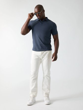 Guess Thor Erkek Aktif Slim Fit Polo T-Shirt