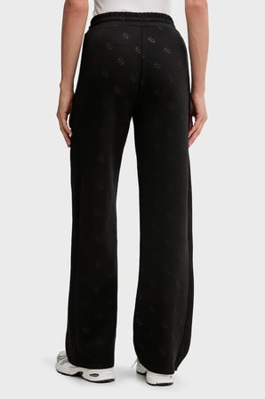 Guess Calista Regular Fit 4G Logolu Yüksek Bel Pantolon V6YB10K4295 Kadın PANTOLON V6YB10 K4295 FJDK SİYAH