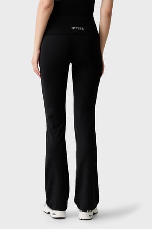 Guess Lotus Slim Fit Yüksek Bel Düz Paça Pantolon V6YB24K4713 Kadın PANTOLON V6YB24 K4713 JBLK SİYAH