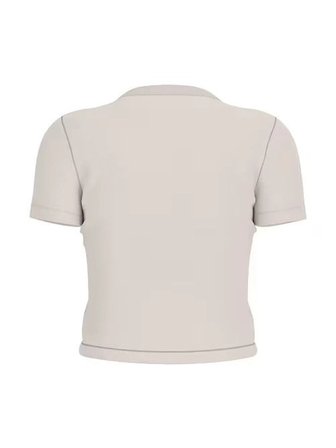 Chara Kadın Aktif Slim Fit T-Shirt