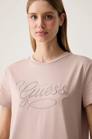 Guess Syrma Kadın Aktif Regular Fit T-Shirt